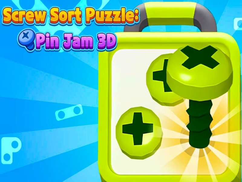 Screw Sort Puzzle Pin Jam 3D 🕹️ 在线游玩于Sgames