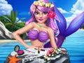 游戏公主演 Mermaid 化妆风格在线