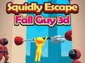 游戏逃出鱿鱼：Fall Guy 3D在线