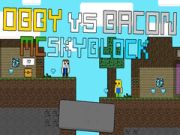 游戏Obby对抗培根：MCSkyblock在线