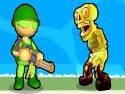 游戏Stickman僵尸的破坏在线