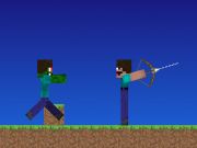 游戏Noob vs Pro，但弓箭手Minecraft在线