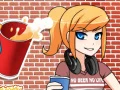 游戏啤酒乒乓女孩在线