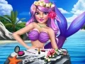 游戏公主演 Mermaid 化妆风格在线