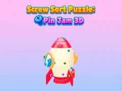 游戏螺丝排序拼图：销钉3D在线