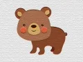 游戏卡通熊拼图在线
