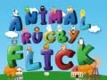 游戏动物橄榄球 Flick在线