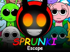 游戏Sprunki 3D逃生在线 游戏Sprunki 3D逃生在线