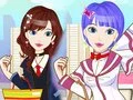 游戏学生女孩时尚在线