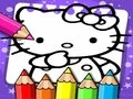 游戏Hello Kitty 塗色本在线