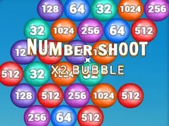 游戏数字射击 x 2 泡泡在线