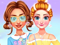 游戏BFF 可爱的服装在线