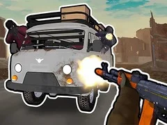 游戏公路追逐. 射击真实枪械在线