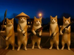 游戏带枪的猫答题器进化在线