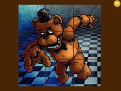游戏Fnaf Freddy 滑动拼图在线