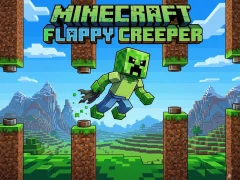 游戏Minecraft Flappy Creeper在线