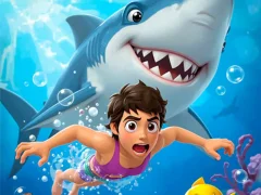 游戏饥饿的掠食者鲨鱼在线