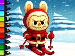 游戏轻松着色 Labubu 时间在线