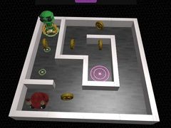 游戏3D 迷宫和机器人在线
