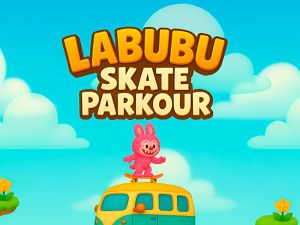 游戏Labubu滑板跑酷在线