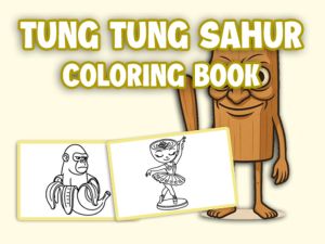 游戏唐·唐·萨赫（Tung Sahur）着色书在线