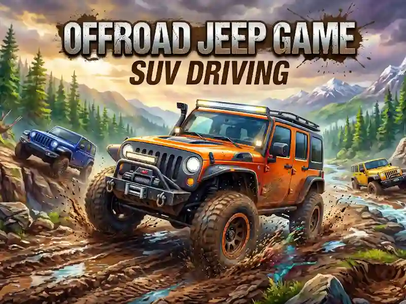 游戏Offroad Jeep Game SUV Driving在线