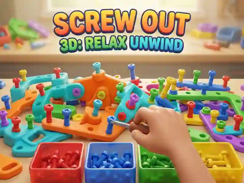 游戏Screw Out 3D：放松身心在线