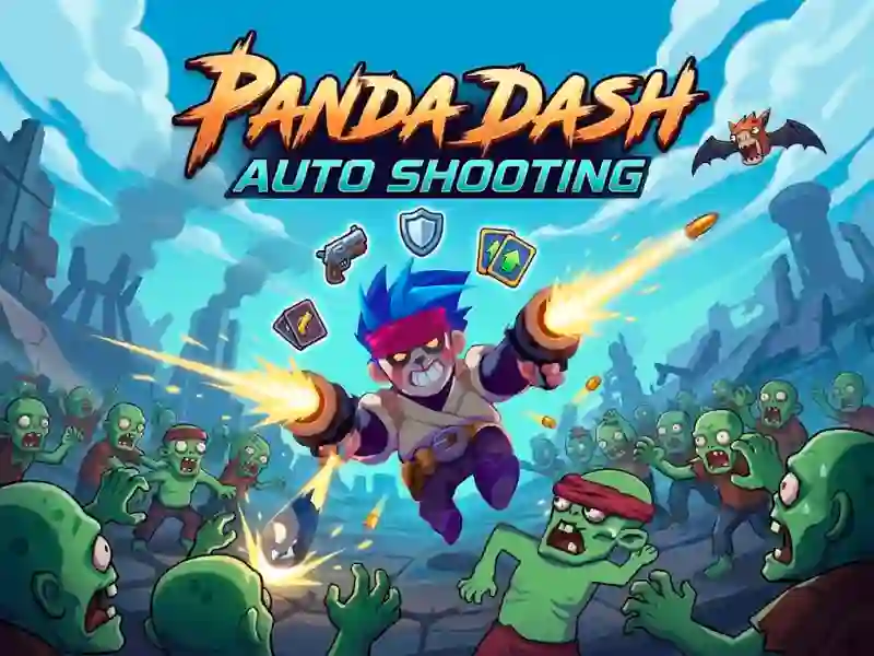 游戏Panda Dash Auto Shooting在线