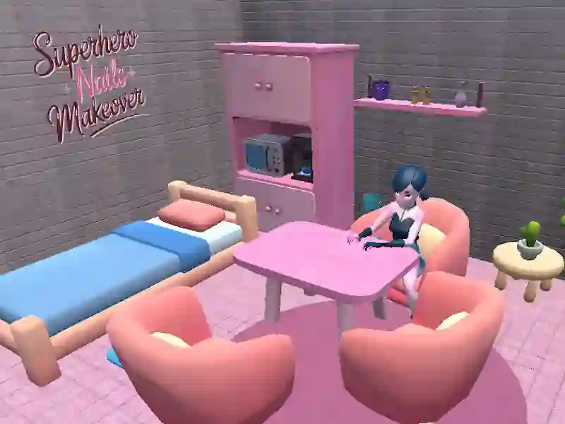 游戏超级英雄指甲改造在线