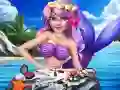 游戏公主演 Mermaid 化妆风格在线 游戏公主演 Mermaid 化妆风格在线