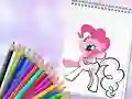 游戏可爱的小马着色书 在线