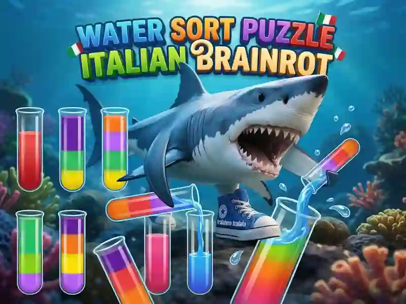 游戏Water Sort Puzzle Italian Brainrot在线