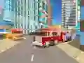 游戏火灾城市救援卡车驾驶模拟器在线