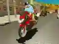 游戏高速公路摩托车交通赛车手在线
