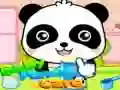 游戏宝宝熊猫护理在线