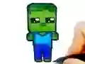 游戏简单儿童涂色 Mineblox在线