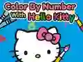 游戏用Hello Kitty的数字着色在线 游戏用Hello Kitty的数字着色在线