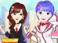 游戏学生女孩时尚在线