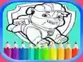 游戏PAW Patrol 塗色書在线