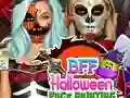 游戏BFF 万圣节面部彩绘在线 游戏BFF 万圣节面部彩绘在线