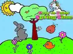 游戏简单易画的春天在线
