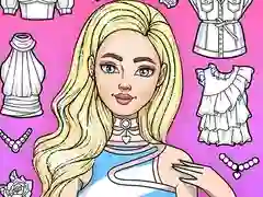 游戏女孩涂色和打扮游戏在线 游戏女孩涂色和打扮游戏在线