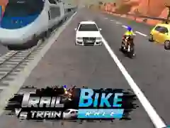 游戏越野摩托车与火车比赛在线