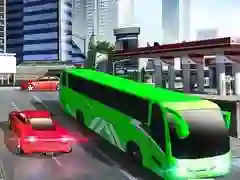 游戏公共汽车驾驶3D模拟器在线