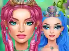 游戏美人鱼风格化妆在线