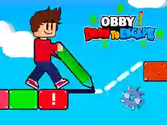 游戏Obby 绘画逃生在线