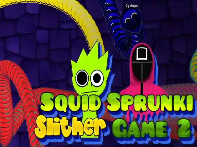 游戏Squid Sprunki Slither游戏2在线