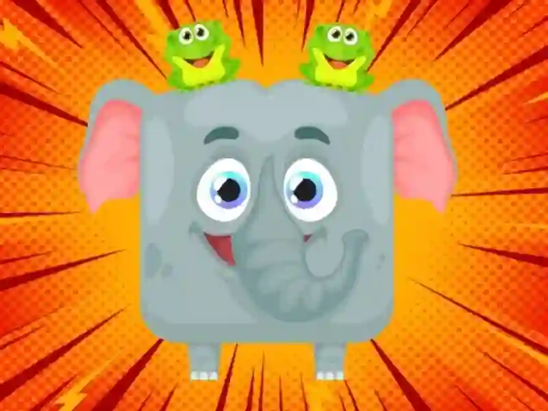 游戏果冻贝利。 做大象在线