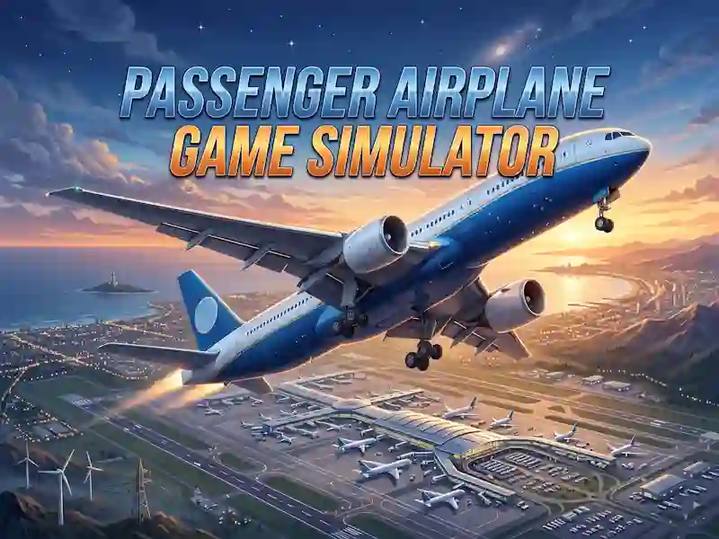 游戏Passenger Airplane Game Simulator在线