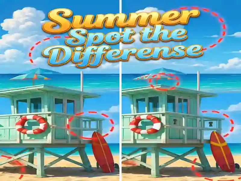 游戏Summer Spot the Differense在线
